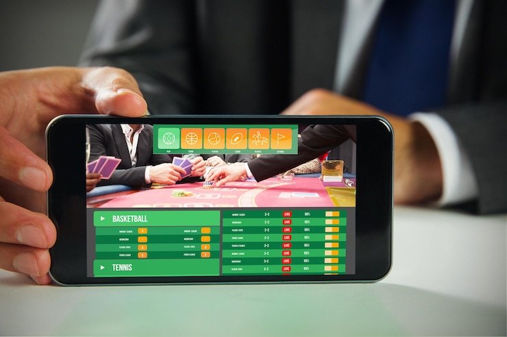 Antarmuka aplikasi mobile warisan138 menampilkan menu utama dengan opsi kasino langsung, sportsbook, dan slot